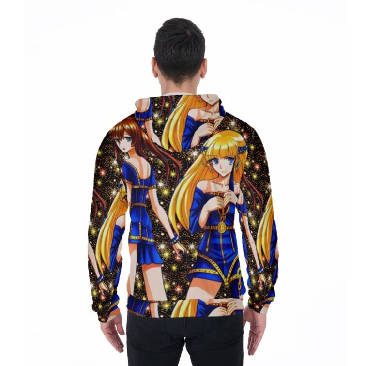 Kokorepublic Print Men's Heavy Fleece Zip Up Hoodie - Image 4