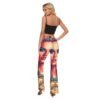 Kokorepublic Print Women's Skinny Flare Pants - Image 4