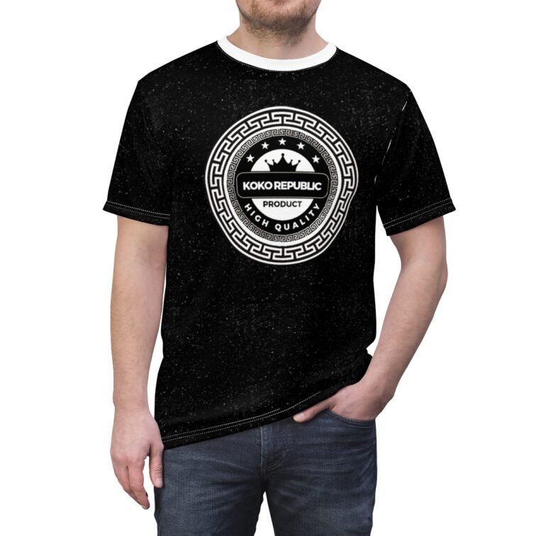kokorepublic Unisex Cut & Sew Tee (AOP) - Image 5
