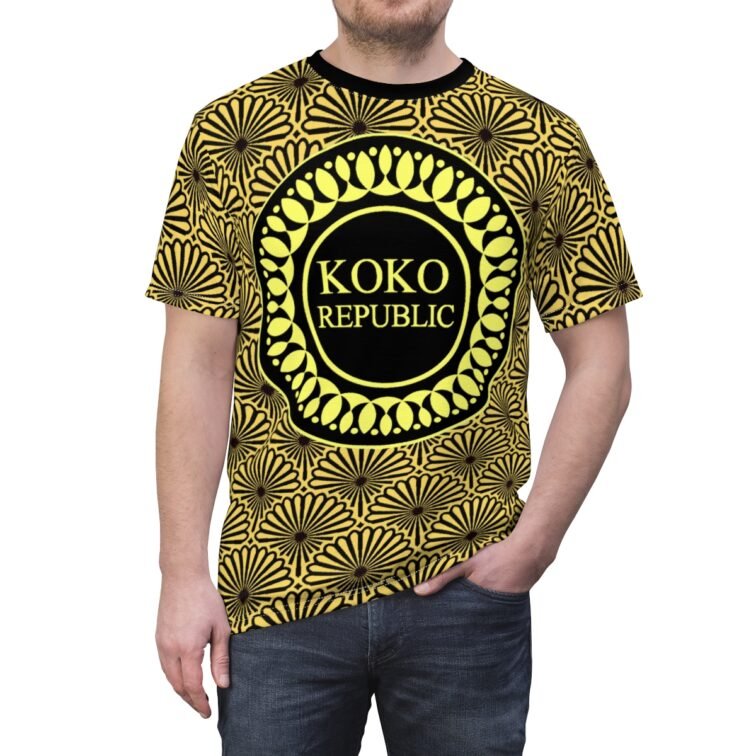 kokorepublic Unisex Cut & Sew Tee (AOP) - Image 5