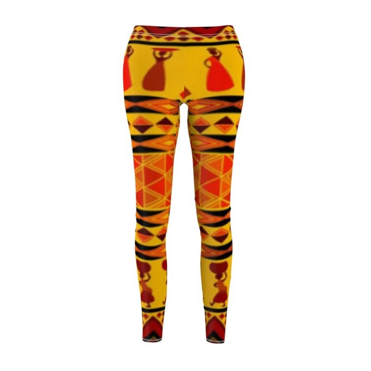 kokorepublic Women's Cut & Sew Casual Leggings (AOP) - Image 2