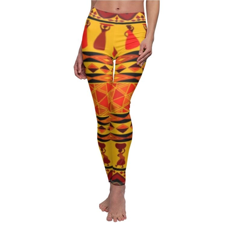 kokorepublic Women's Cut & Sew Casual Leggings (AOP)