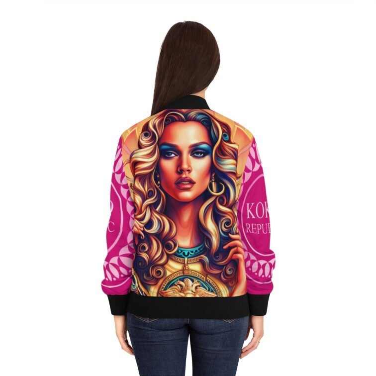 Women's Bomber Jacket (AOP) - Image 4