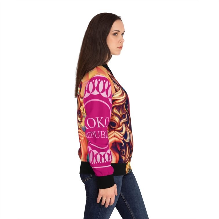 Women's Bomber Jacket (AOP) - Image 5