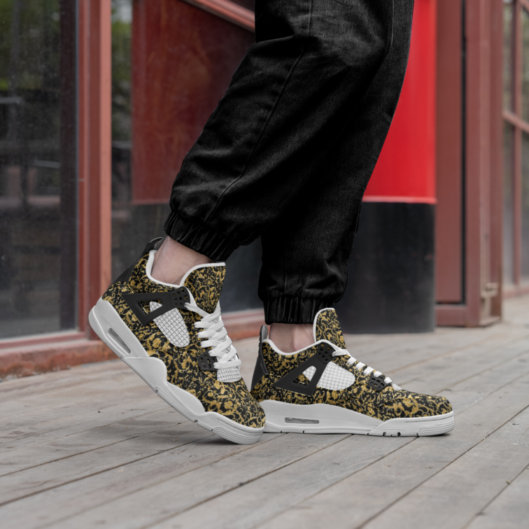 Unisex Non Slip Lace Up Breathable Fashion Sneakers - Image 6