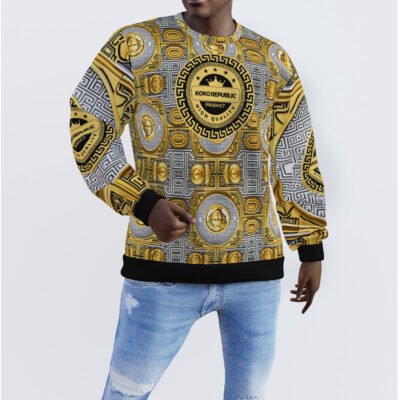 Kokorepublic Print Men's Sweater