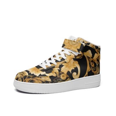 Unisex high Top Leather Sneakers