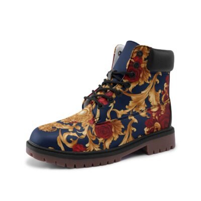 Premium Lightweight Microfiber Leather Chukka Boots