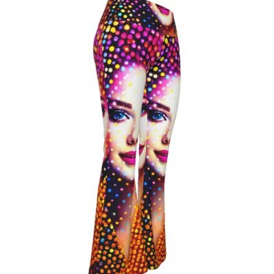 kokorepublic print  Women's Flare Yoga Pants