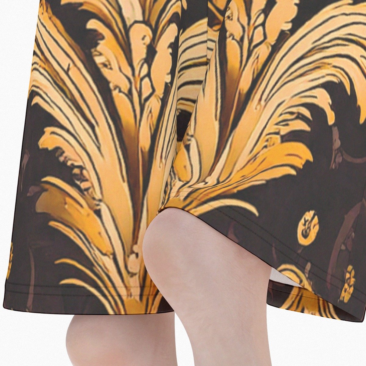 All-over print Women's Flare Yoga Pants - Image 7