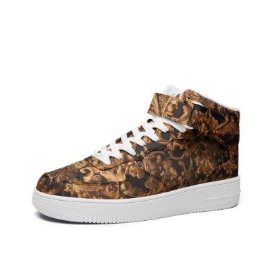 Unisex high Top Leather Sneakers