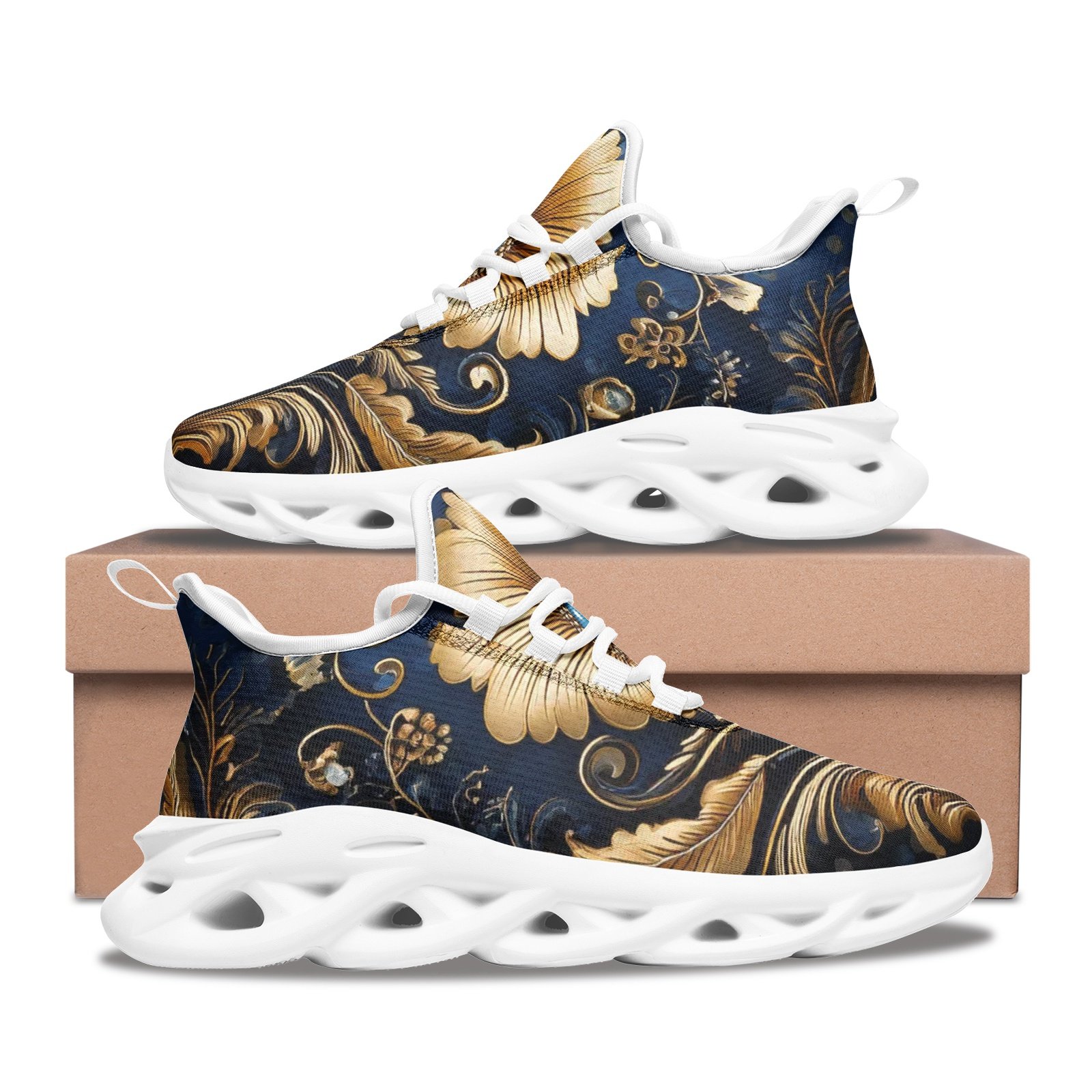 fullbreedcustom Unisex Bounce Mesh Knit Sneakers - Image 5