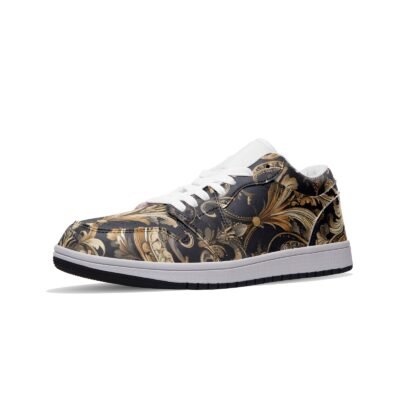 Unisex Low Top Leather Sneakers