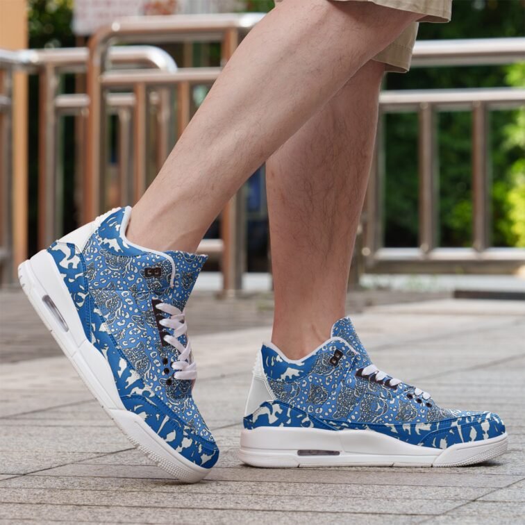 fullbreedcustom Unisex Non Slip Sneakers Lace Up Fashion Shoes - Image 7