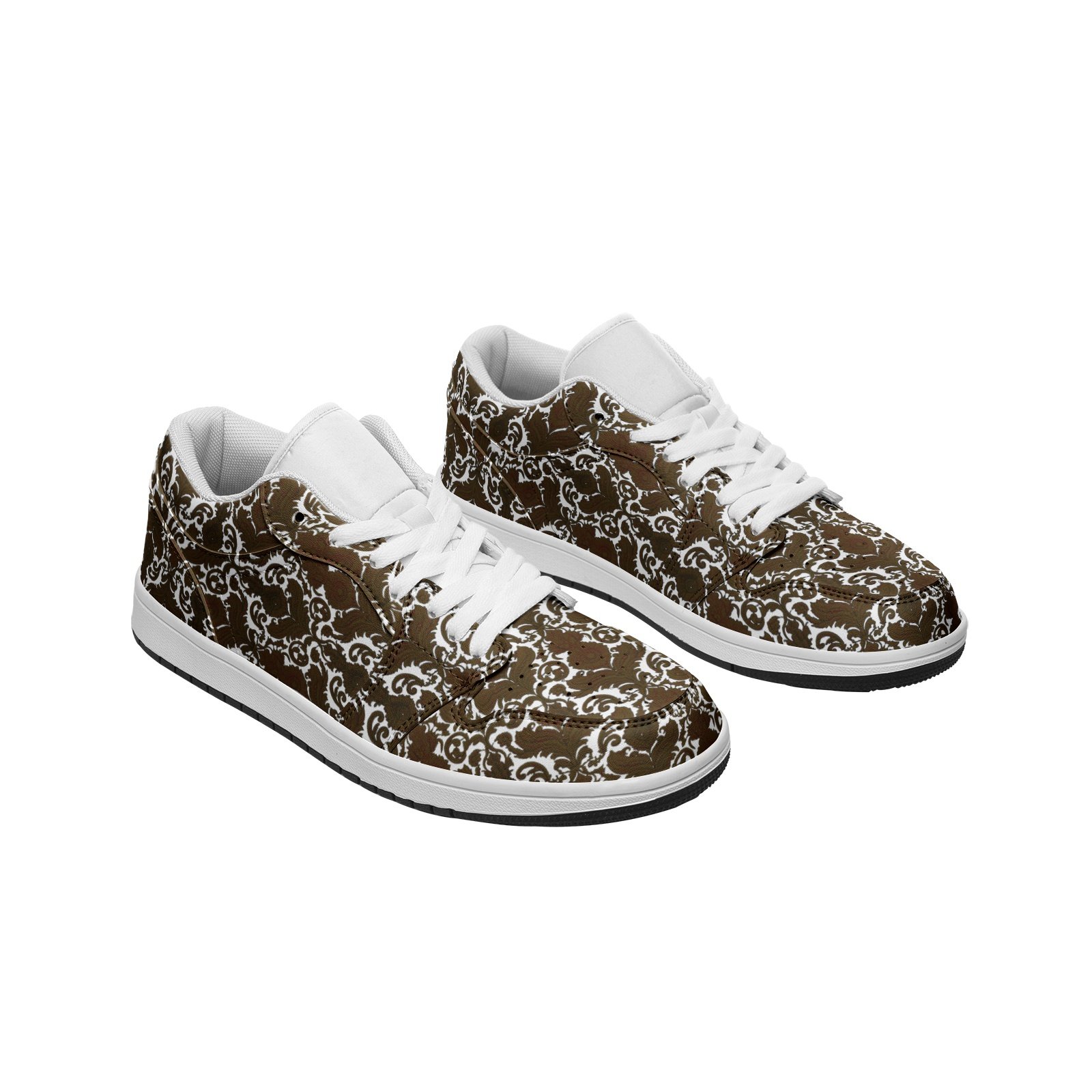 Fullbreedcustom Unisex Low Top Leather Sneakers - Image 2