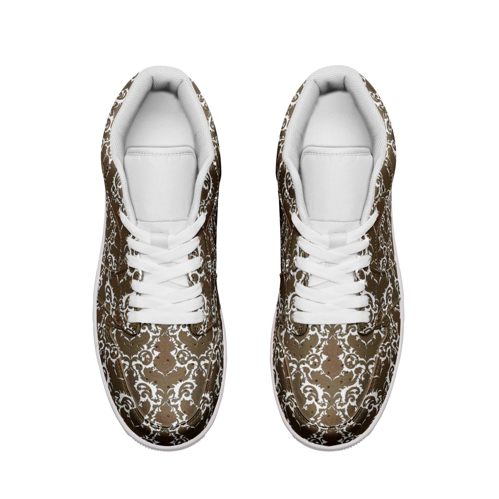 Fullbreedcustom Unisex Low Top Leather Sneakers - Image 3