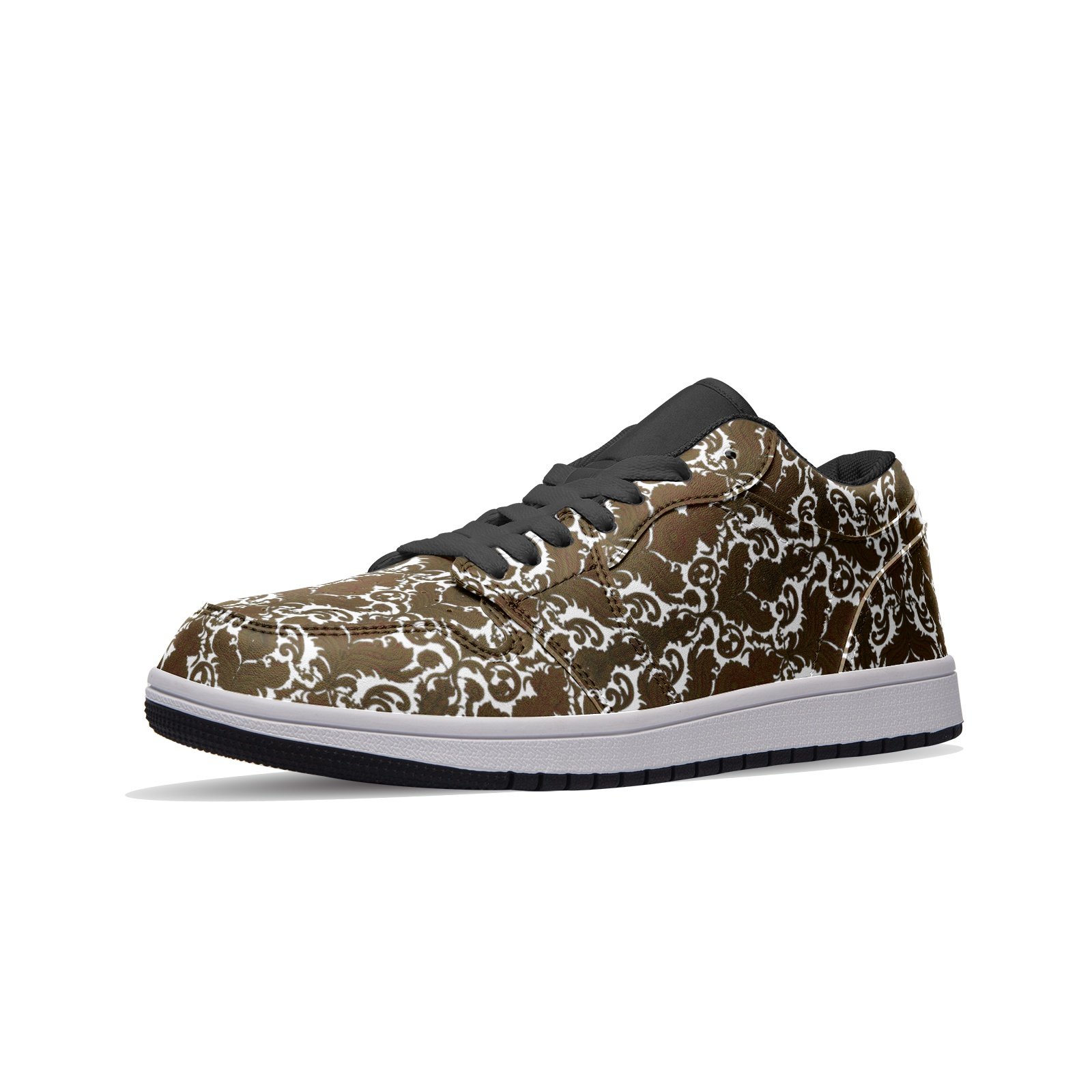 Fullbreedcustom Unisex Low Top Leather Sneakers - Image 4