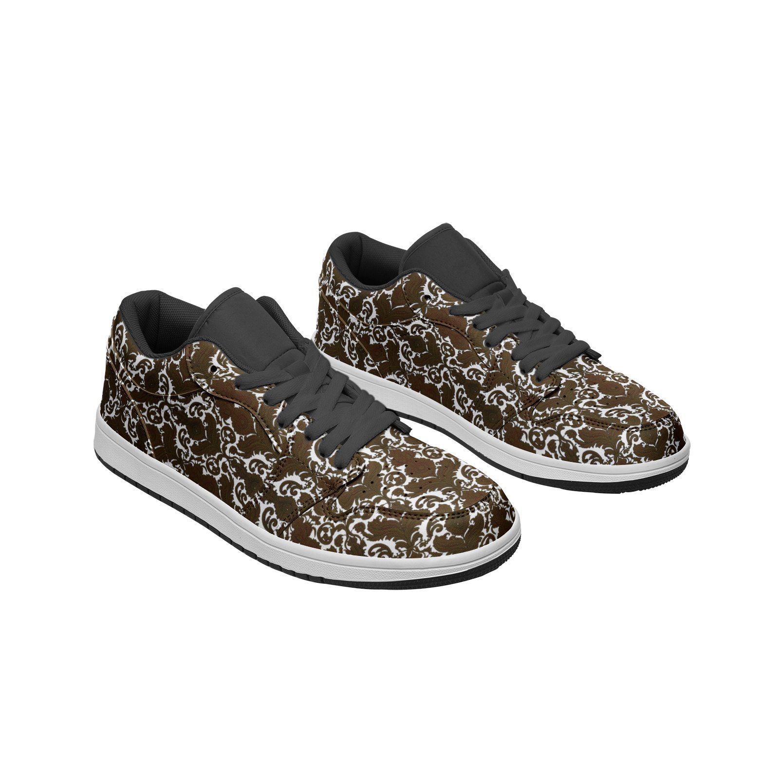 Fullbreedcustom Unisex Low Top Leather Sneakers - Image 5