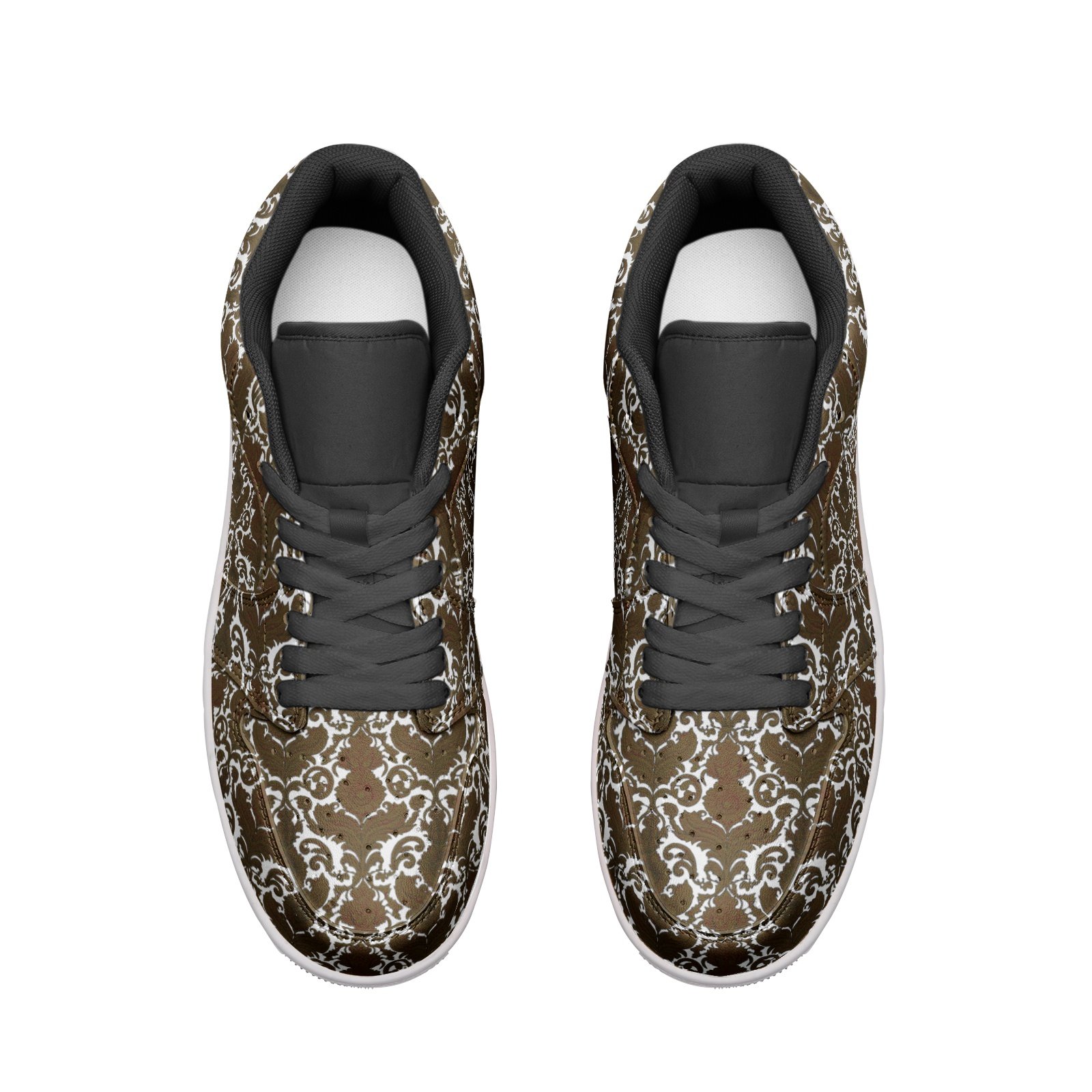 Fullbreedcustom Unisex Low Top Leather Sneakers - Image 6