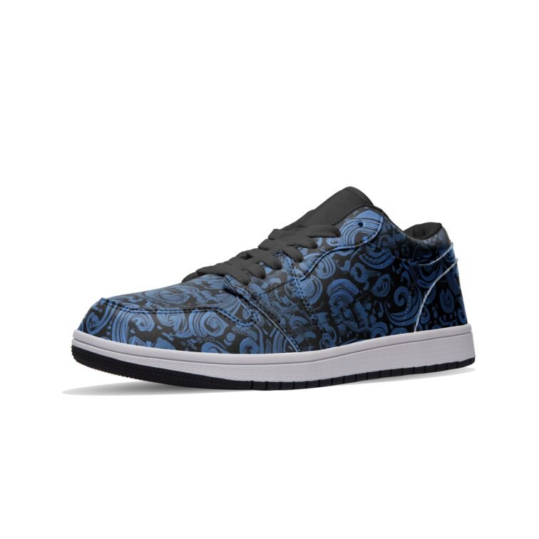 fullbreedcustom Unisex Low Top Leather Sneakers - Image 4
