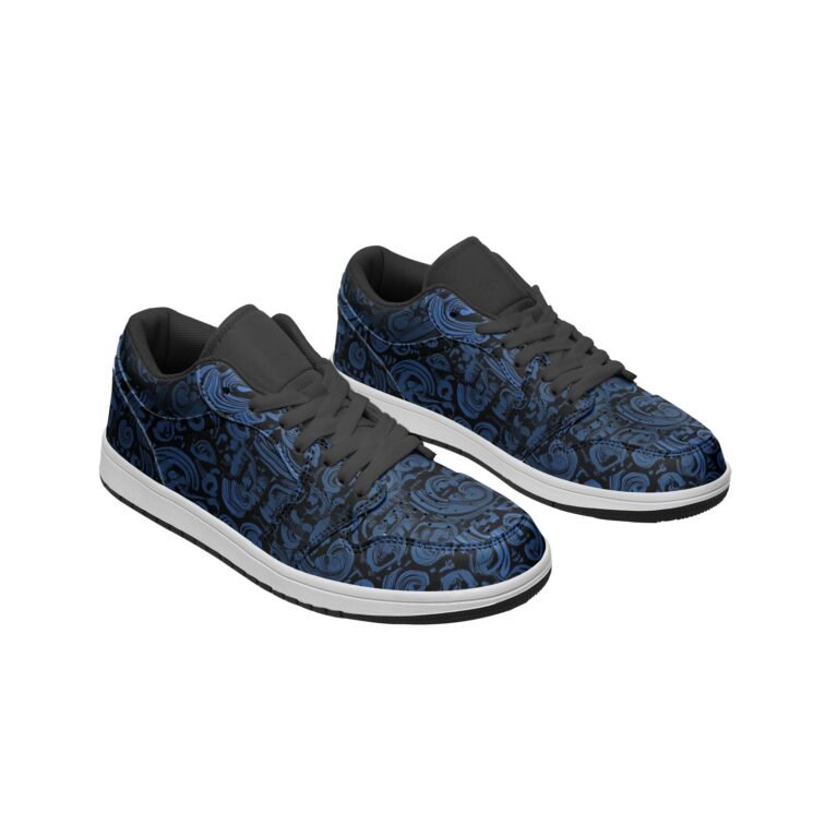 fullbreedcustom Unisex Low Top Leather Sneakers - Image 5