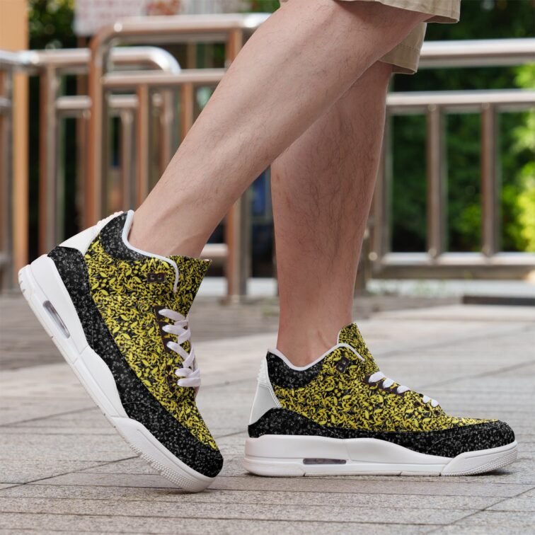 fullbreedcustom Unisex Non Slip Sneakers Lace Up Fashion Shoes - Image 7