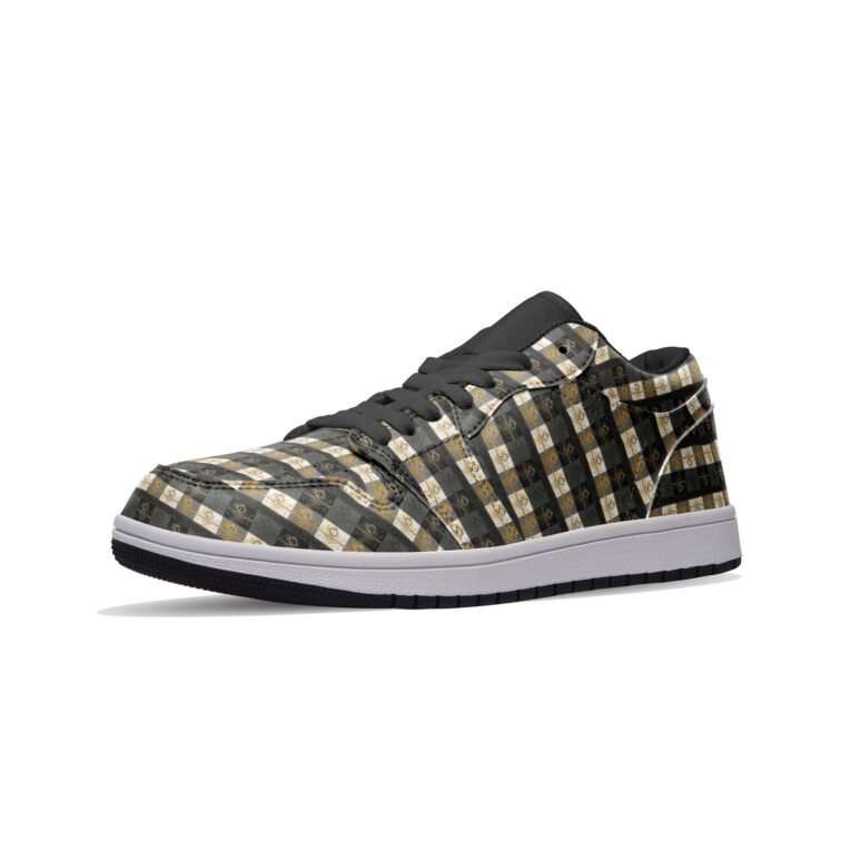 FullbreedCustom Unisex Low Top Leather Sneakers - Image 4