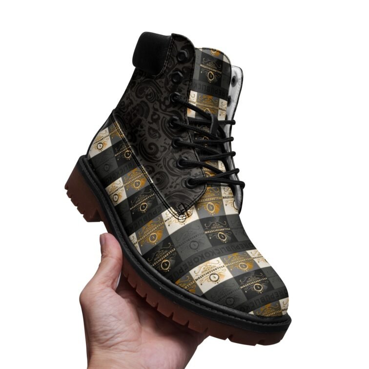 fullbreedcustom Premium Lightweight Microfiber Leather Chukka Boots - Image 2