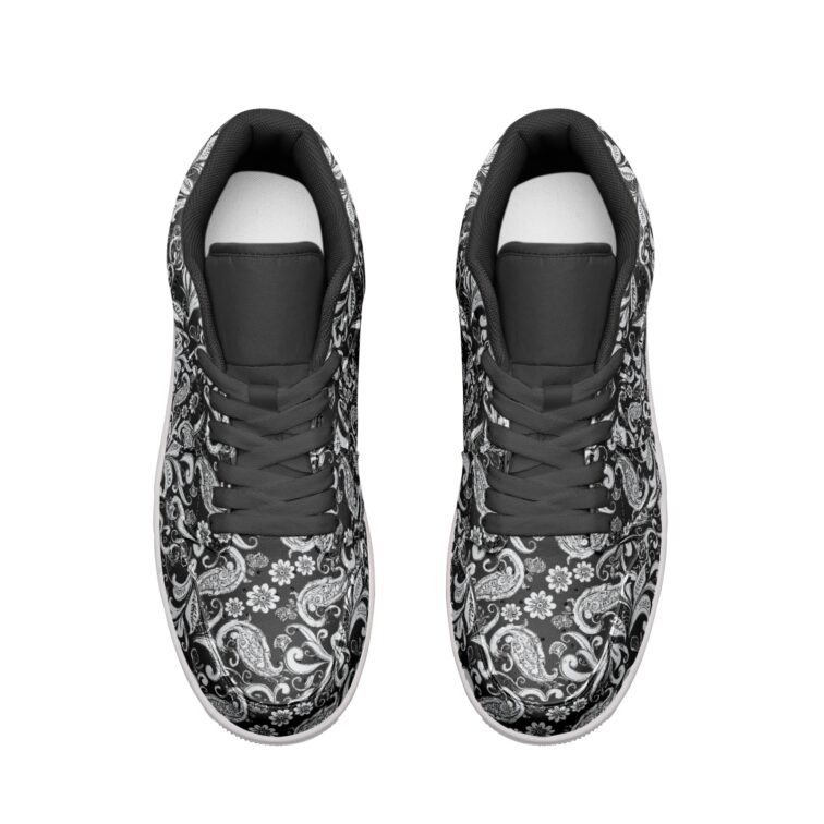Fullbreedcustom dUnisex Low Top Leather Sneakers - Image 6