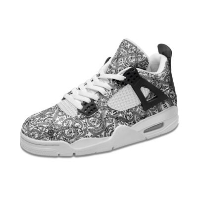 Bellabreed Unisex Non Slip Lace Up Breathable Fashion Sneakers