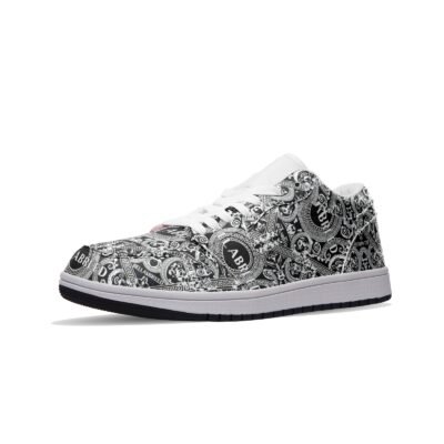 Bellabreed  Unisex Low Top Leather Sneakers