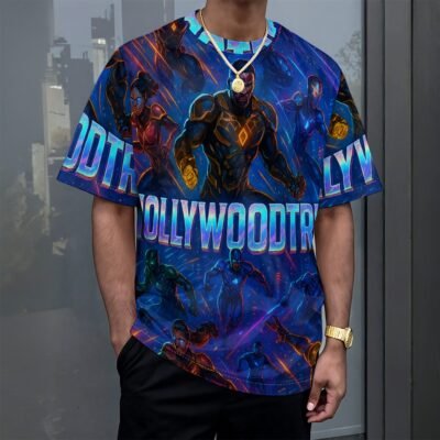 Nollywoodtrend  Print Unisex Drop-shoulder T-shirt|180GSM