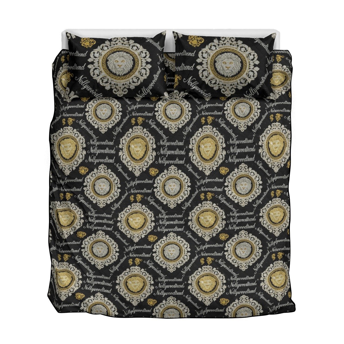 Quilt & Pillow Cases With Edge-wrapping Strips - Image 2